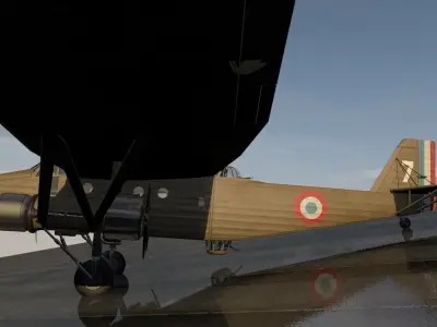 Farman F-222-2 3D model