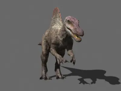 EGYPTICUS spinosaur dinosaur - 3d model 3D model
