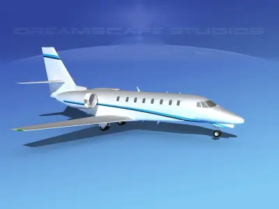 Cessna C680 Citation Soveriegn V11 3D model