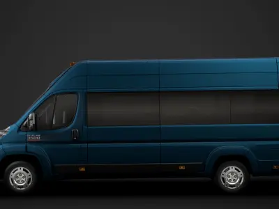 Ram Promaster Window Van 3500 H3 159WB EXT 2020 3D model