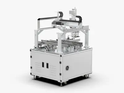 Automatic Flipping in Assembly Line 3D model