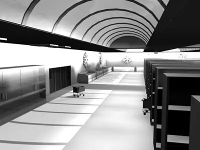 Market building 3D model