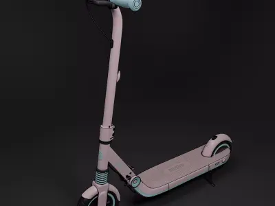 Kick Scooter for Kids - 3d Model 3D model