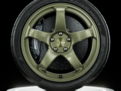 Yokohama Advan Neova AD9 3D model