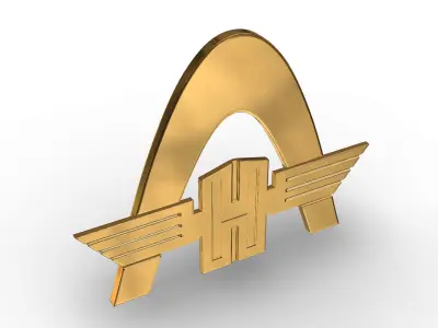 hanomag logo 3D model