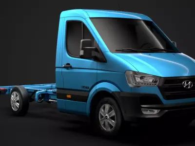 Hyundai H350 Chassis Single Cab SWB 2020 3D model