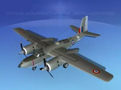 Douglas A-26B Invader UK 3D model