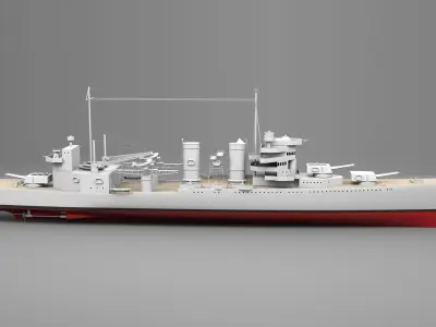 USS New Orleans 3D model