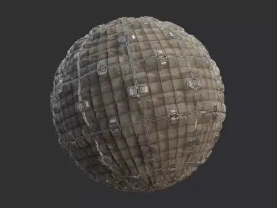 Sci-Fi Military Seamless PBR Texture 72 Texture