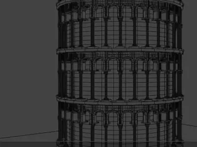 Pisa Tower 3D model