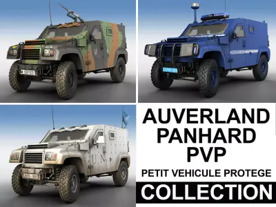 Auverland Panhard PVP - Collection 3D model
