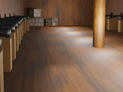 sailboat ship 3D model