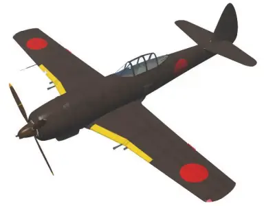 Tachikawa Ki94II 3D model