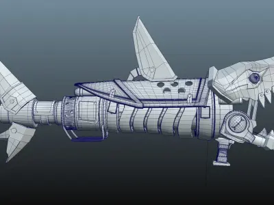 Jinx Fishbone Arcane 3D model