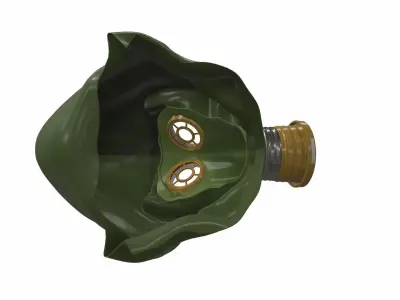 Gas Mask 08 3D model
