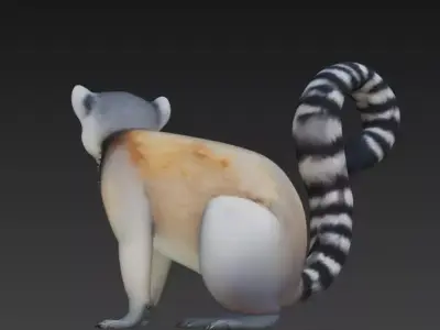 Lemur 3D model