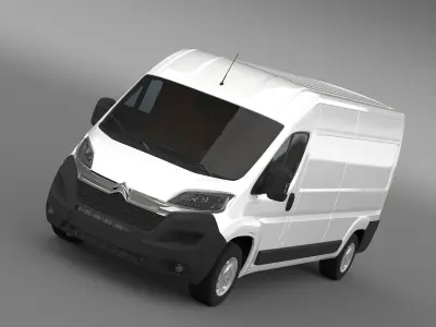Citroen Relay Van L3H2 2017 3D model