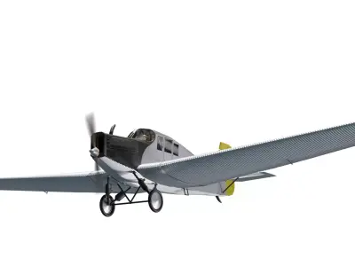 Junkers F 13 3D model