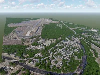 Wilkes-Barre Scranton International Airport 3D model