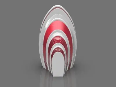A commercial model  3D print model
