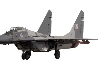 Mig 29 jet fighter 3D model