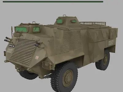 AT 105 SAXON APC 3D model