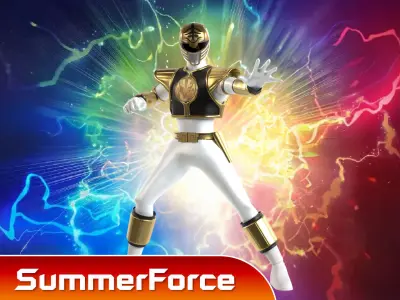 White Ranger - Mighty Morphin Power Rangers 3D model