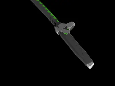 Genji Sword-Overwatch Low-poly 3D model