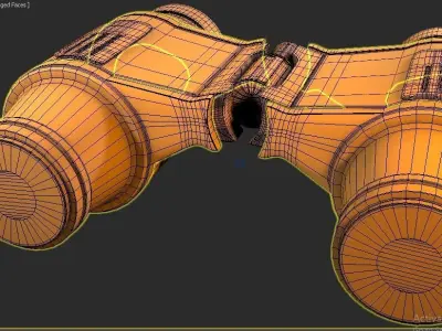 telescop binoculars Free 3D model