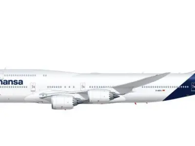 Boeing 747-8 3D model