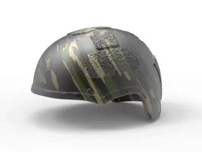 Soldier helmet - OPS 3D model