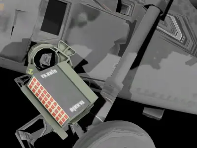 TUSAS T-129 Atak 3D model