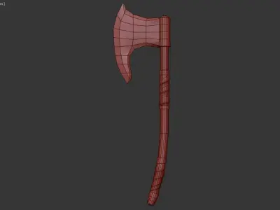 The Axe in game Free 3D model