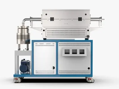 High Vacuum Tube Furnace 3D model