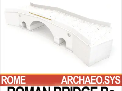 Roman Bridge Ba 3D model