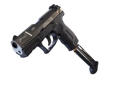 Walter P22 3D model