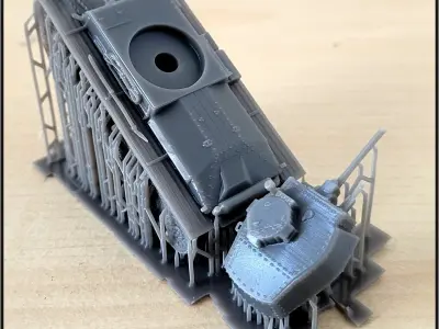 Panzer 38t Ausf G - miniatures tabletop scenery 3D print model