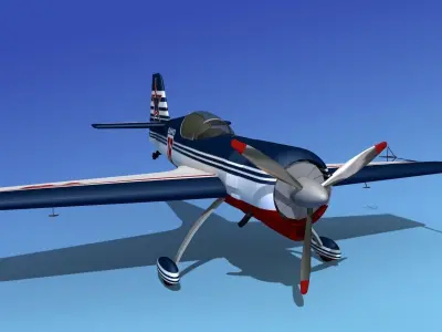 Sukhoi SU-26 Aerobat V02 3D model