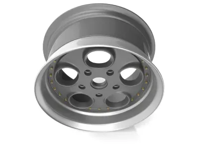 Autostrada Monza Custom wheel 3D model