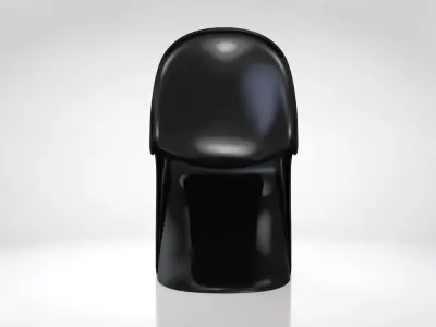 Panton Chair Free low-poly 3D model