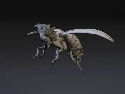 Rick hornet 3D print model