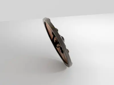 Fantasy Shield Premium 3D Model 3D model