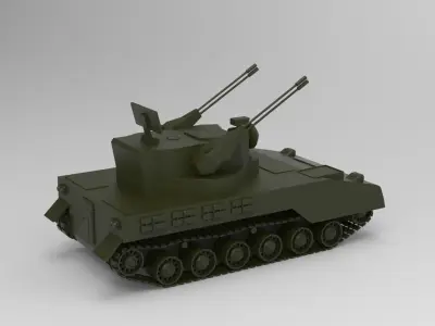 fighting vehicle 3D model