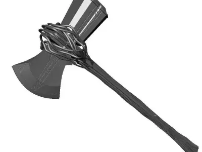 Axe Thor Axe 3D model