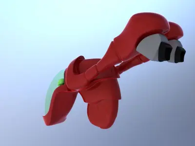 Alien Spaceship 3D model