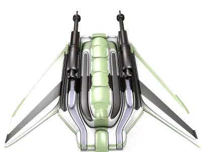 Sci fi drone 3D model