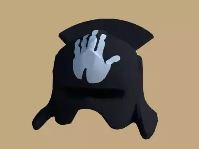 helmet Uruk-hai Free 3D model