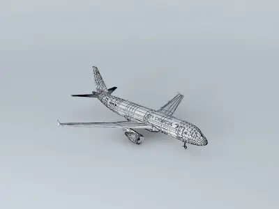 Orbest Orizonia Airlines Airbus A320214 Free 3D model