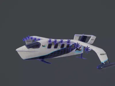 Viceroy Sea Glider - The ULTIMATE SEA SKIMMER Low-poly 3D model
