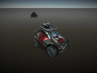 Thunder HG1B Low-poly 3D model